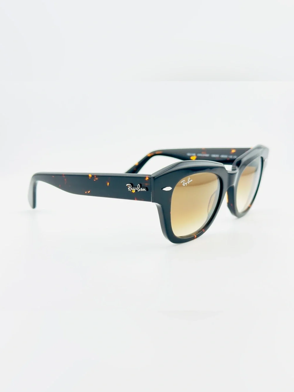 Ray-Ban State Street Women’s Sunglasses RB2186 Polished Havana Frame Brown Lens